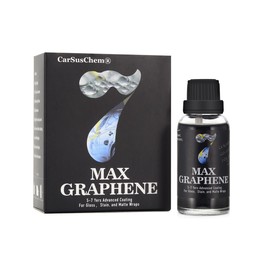 Advanced Graphene Ceramic Coating - 12H Graphene Coating for Car Detailing, 7+ Years of Max Car Protection Ultra High Gloss, Apply After Car Wash & Paint Correction