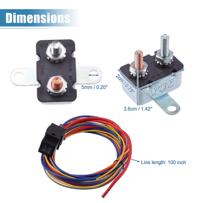 QUARKZMAN 1 Set Electric Fuel Pump Relay Fuel Pump Wiring