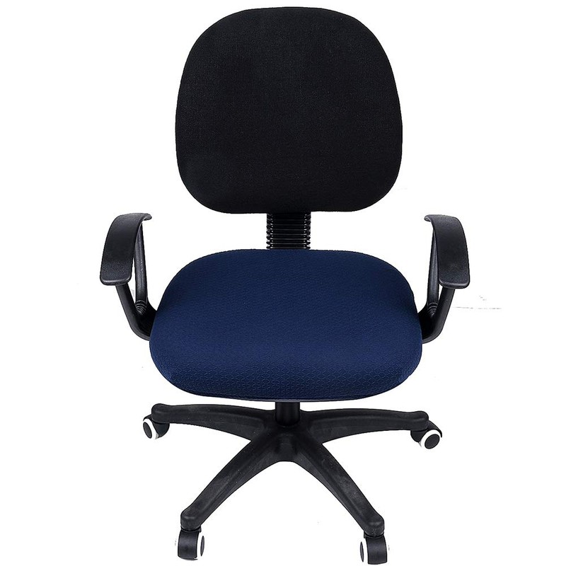 smiry Stretch Jacquard Office Computer Chair Seat Covers, Removable Washable