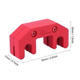 Moofey Violin Mute, Metal and Rubber Mutes for 1/2, 3/4, 4/4 Violins Musical Instruments Accessory