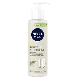 NIVEA MEN MENMALIST Shaving Cream (1 x 200 ml), Shaving Cream with Light and Biodegradable Formula, Men's Care for All Skin Types