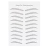 6D Eyebrow Sticker Professional Eyebrow Transfer Sticker Eyebrow Makeup Tool
