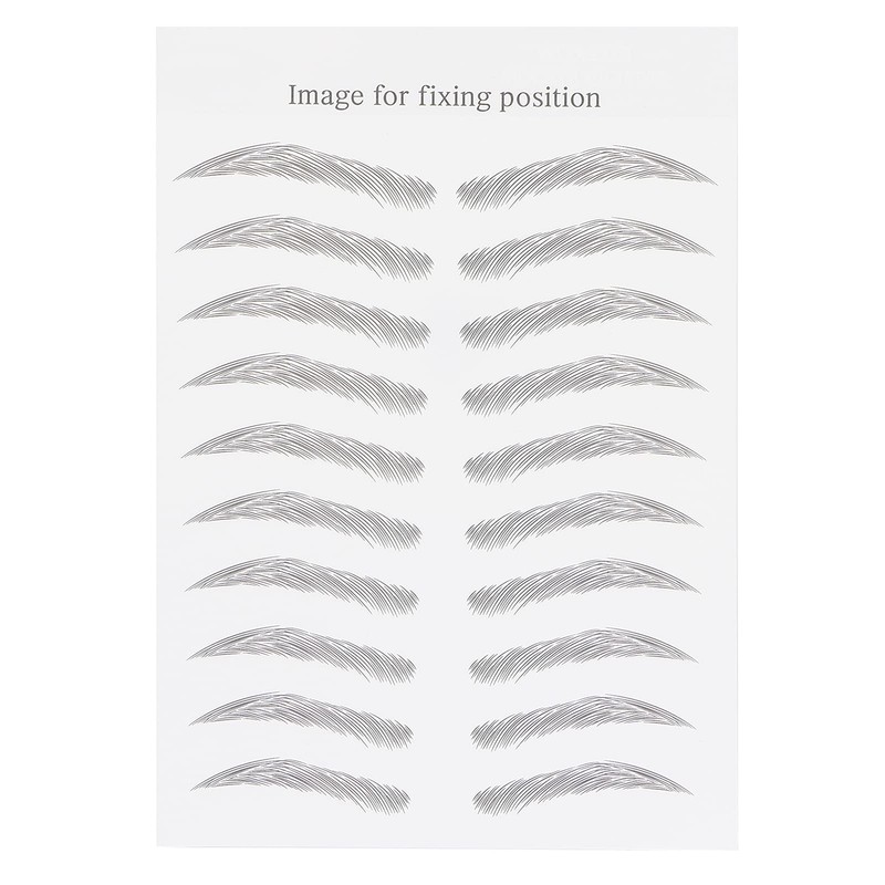 6D Eyebrow Sticker Professional Eyebrow Transfer Sticker Eyebrow Makeup Tool