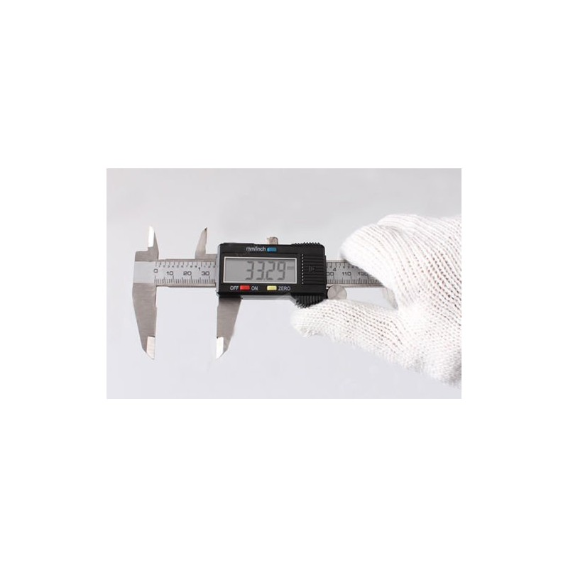 Electronic Digital Vernier Caliper, with Extra-Large LCD Screen and 200mm