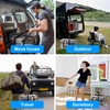 6-Packs Extra Large Heavy Duty Moving Bags, Waterproof Storage Totes