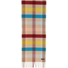 FRAAS Cashmink Scarf 35 x 200 cm - Softer than Cashmere - Made in Germany - Scarf with Colourful Stripes for Women - Perfect for Autumn and Winter, Soft Beige