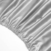 Silky Satin Fitted Sheet Only Classic Luxury Silky Soft Bed