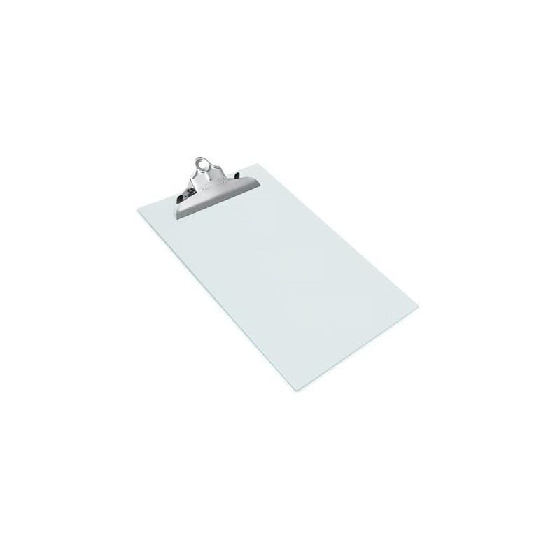 Rapesco 0888 Frosted Transparent Clipboard, A4+, Clear