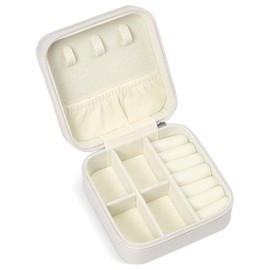 Travel Jewelry Case, Travel Jewelry Box, Mini Jewelry Travel Case, Jewelry Organizer Case, Portable Small Jewelry Organizer Storage Boxes - Best Gift for Women Girls.
