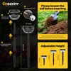 Ensenior 8-Pack Solar Lights Outdoor, Auto ON/Off 6500K LED Solar