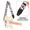 YIKOKO Guitar Strap 2", Cotton Print Panda Guitar Straps with