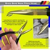 WEDO 2-Piece Brass Pliers Set - 8" Bent & 45-Degree