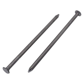 (Pack of 100) Carbon Steel 3.0 x 70mm Construction Nails Flat Round Head Multipurpose Wire Nails Woodworking (100, 3.0 x 70mm)