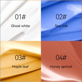 Erinde Liquid Foundation Mixing Pigment, Foundation Colour Corrector, Sweat-Proof Long Lasting Silky-Smooth Liquid Foundation, Lightweight and Easy to Blend with Foundation, White