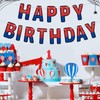 Cartoon Happy Birthday Banner, Cartoon Themed Happy Birthday Decorations for