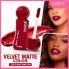 SANIYE Labial Líquido Matte 24h Waterproof – Color #04 y