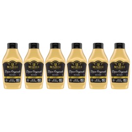 Maille Mustard Dijon Originale Squeeze 8.9 Oz, Pack Of 6, 8.9 Oz