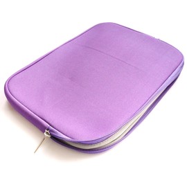 Emartbuy Purple 13-15 Inch Water Resistant Neoprene Soft Zip Case Cover Sleeve & Zip Compatible with Laptops Listed Below
