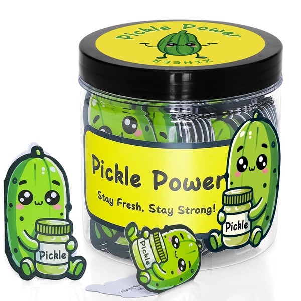Positive Pickle Affirmation Cards, Emotional Support Pickle Jar, Positive Messages