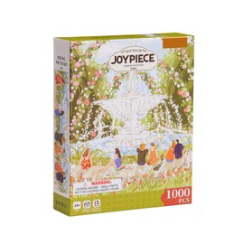 RoWood Puzzles for Adults 1000 Pieces-Afternoon Fountain,Puzzle 1000 Pieces Challenging Puzzles for Adults,Finished Puzzle Size is 19.69'×29.53'