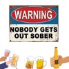 Asheyya Funny Metal Bar Signs, Bar Accessories for Home Pub