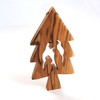 KASSIS Geschenkartikel Olive Wood Christmas Decoration Tree Decorations Set of