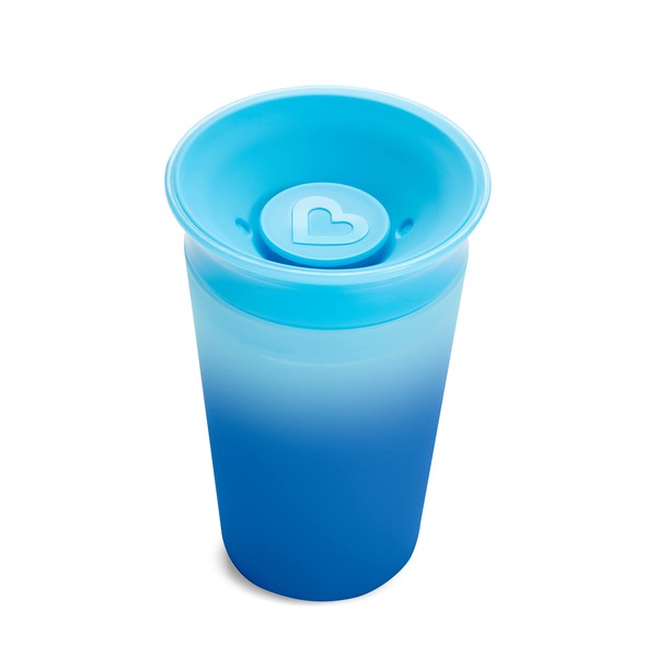 Munchkin Miracle 360 Color Changing Sippy Cup, 9 Oz, Blue