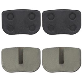 Amavoler 4 Pcs Brake Pad Fit For 97cc100cc 2.8hp Coleman CT100U CC100X CK100 Baja Hensim Doodle Bug Racer DB30 Motovox MBX10 MBX11 Monster Mega Moto MM-B80 MM-B105 Mini Bike Go Kart Cart Parts.