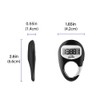 iGANK Simple Walking Pedometer Step Counter for men women kids