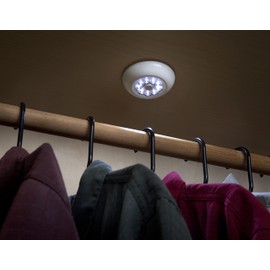 LIGHT IT! by Fulcrum, 30015-308 9-LED Anywhere Light XB, White, Single Pack