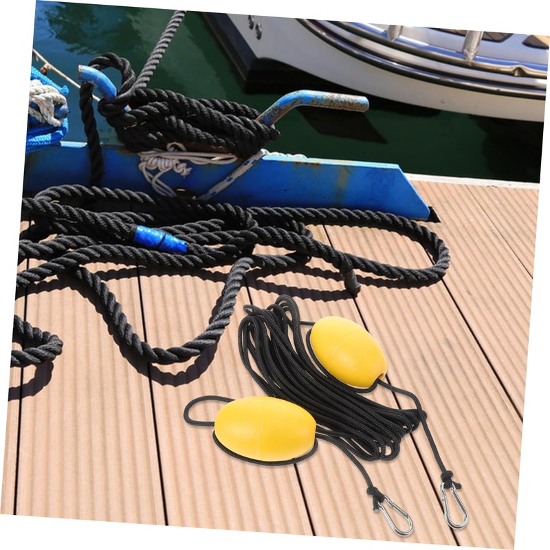 WOONEKY Marine Anchor Line Floating Pool Buoy with Clips Dock