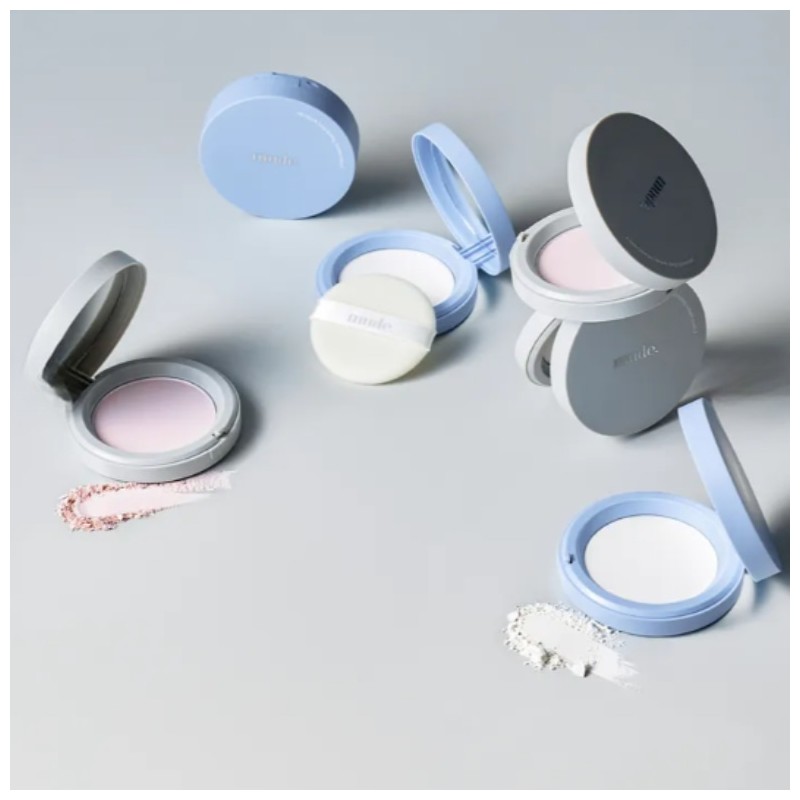 MUDE Setting Powder Pact 9.3~11.2g, Shade:S02 Light Fit (for dry