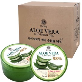 Dewey Aloe Vera Soothing Gel 300g 30 Pieces 1 Box/Aloe Soothing Gel / 듀이 알로에베라 수딩젤 300g 30개 1box알로에수딩젤