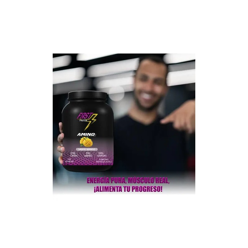 Aminoácidos En Polvo Fast 1 Kg Varios Sabores 100 Servis
