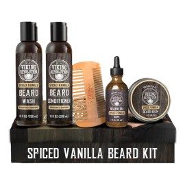 Kit De Cuidado De Barba Viking Revolution Con Aroma A Vainil