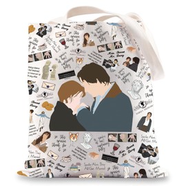 JNIAP Barely Tolerable Tote Bag Literature Gifts Pemberley Gifts Pemberley Tote Bag You Have Bewitched Me Gift, Spoiler Alert Tb, Large