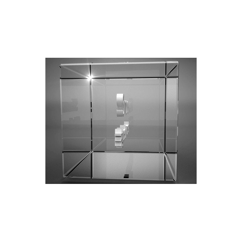 VIP-LASER 3D XL Glass Crystal with Decorated Heart and Love