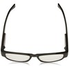 Foster Grant Mens Lloyd Lightspecs Lighted Glasses Reading, Black/Transparent, 59