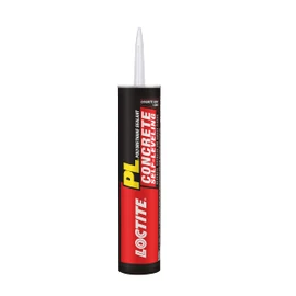 Loctite PL Concrete Self-Leveling Polyurethane Sealant, Gray, 10 Ounce