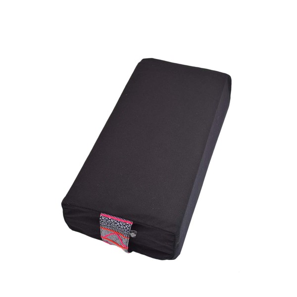 virblatt rectangular bolster for yoga meditation bolster meditation pillow -