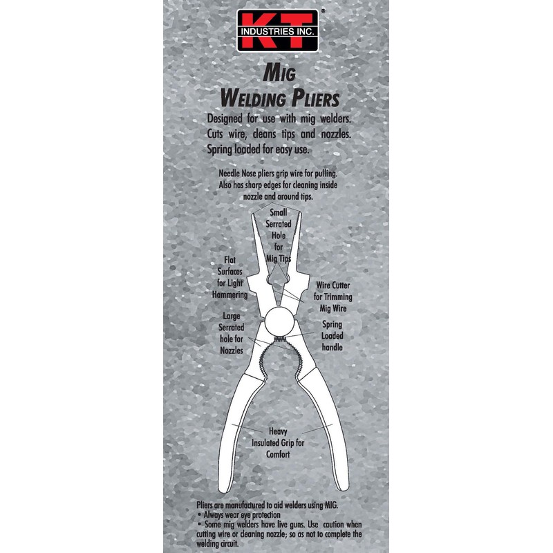 K-T Industries 5-1150 - Mig Welding Plier