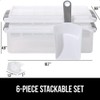 GORILLA GRIP BPA-Free Easy Release Ice Cube Tray for Freezer,