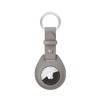 COGURE COPAT-K Charm Keychain, AirTag Case, Genuine Leather, Air Tag