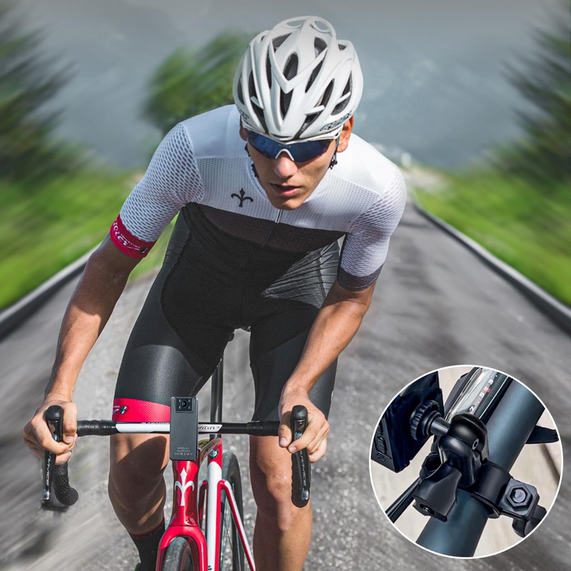 Hoestr A39 Body Camera Accessory Clips, Short/Long Clothing and Bicycle