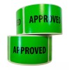 Labels and More 500 Approved QC Green Inventory Control Warehouse