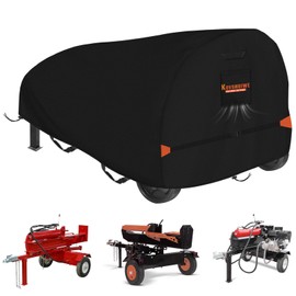 Kovshuiwe Log Splitter Cover Waterproof 600D Oxford Cloth 83" L x 45" W x 39" H, Log Splitter Cover Waterproof Outdoor All Weather, Suitable for Gas or Electric Log Splitters