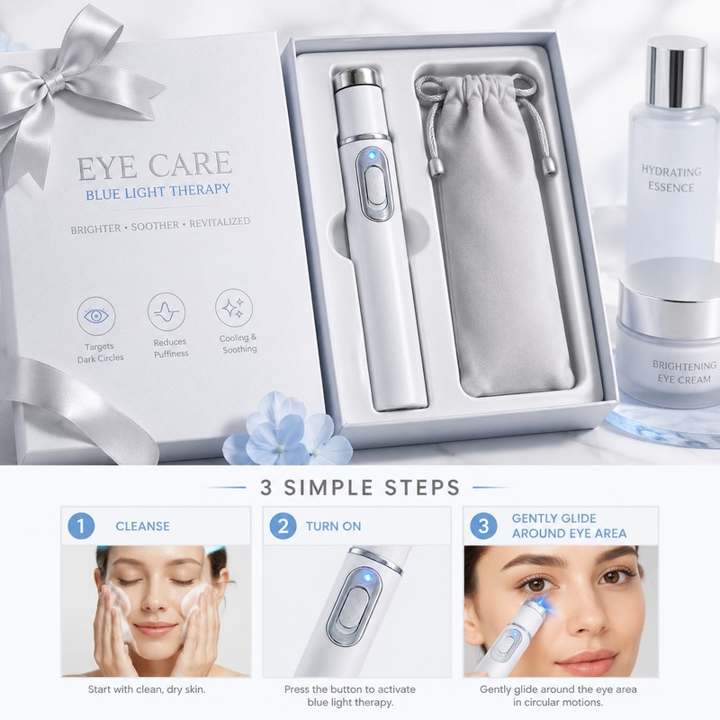 Facial Beauty Device for Skincare Routine – Portable Eye &
