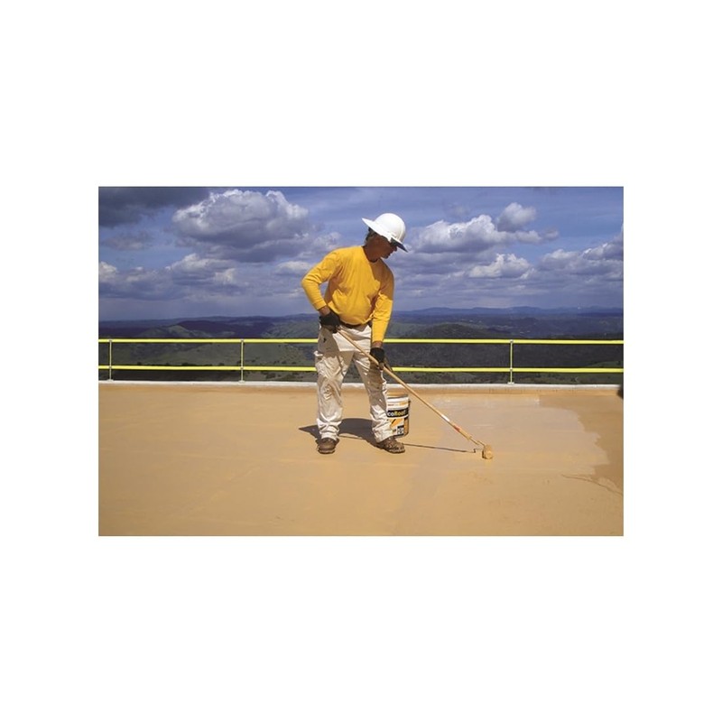 Primesource Building Products Inc GacoFlex GacoRoof Gray Silicone Roof Coating