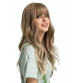 Esmee Peluca Rubio Ondulado 58 Cm Con Fleco Esmee