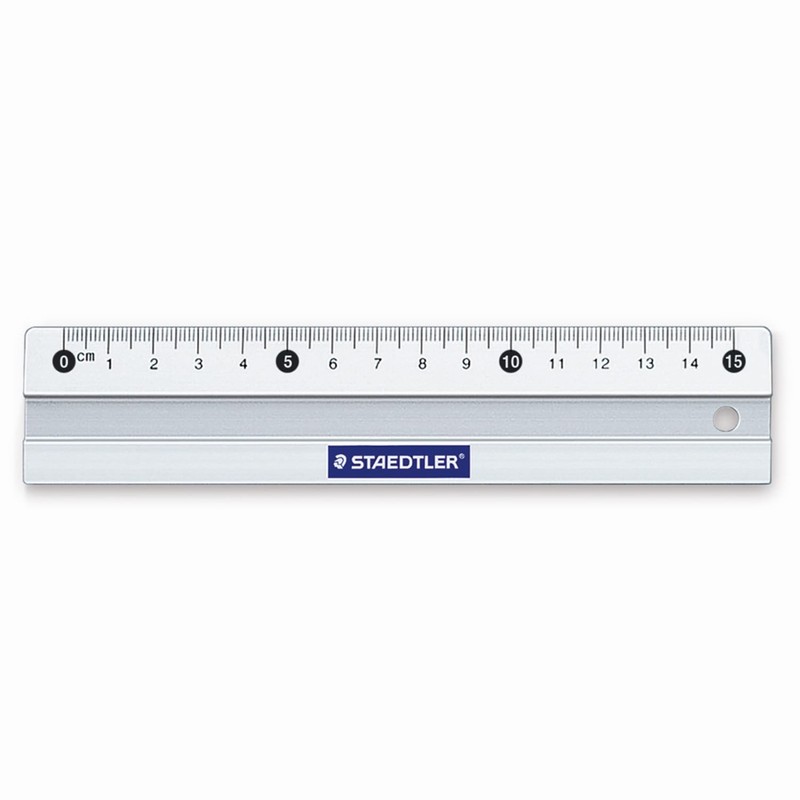 Staedtler 563 15 Straight Ruler Aluminum Ruler Scale 5.9 inches